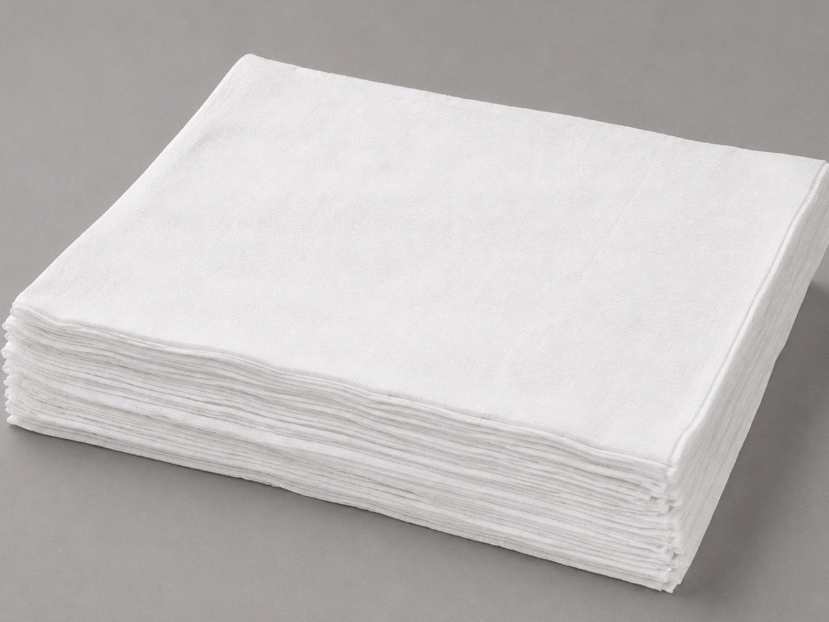 White Wiping Cloths